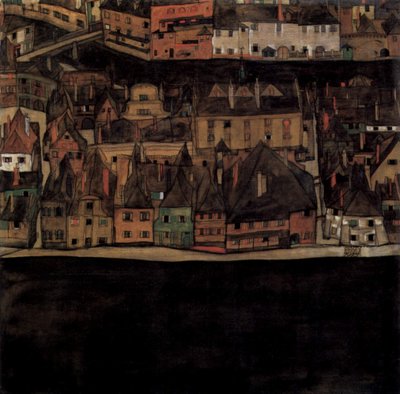 Petite ville - Egon Schiele